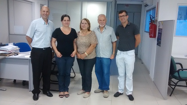 Nosso Presidente Eliseu Luis Casanova, em visita a Superintendência do Ministério do Trabalho e Emprego de Santa Catarina em Florianópolis.