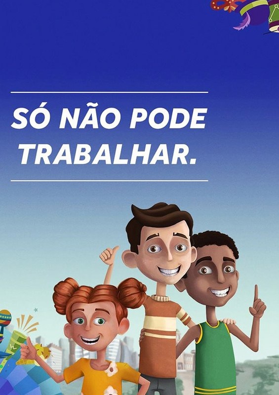 COM TRABALHO INFANTIL  A GENTE NÃO BRINCA