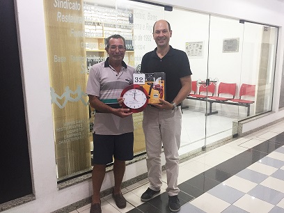 FRANCISCO MANOEL DA CRUZ, da empresa Pousada Vila das Conchas, do bairro mariscal da cidade Bombinhas, que foi sorteado no dia 22/dezembro/2017.